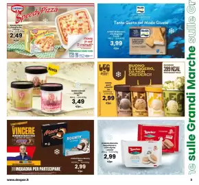 Volantino Interspar Pagina 3: Gelato Lec €2,99, 6 Gelato Biscotto Napolitaner o Latte Alpino Loacker €2,99