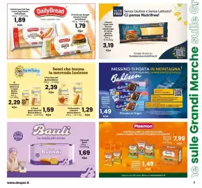 Volantino Interspar Pagina 7: Panino Hamburger XL senza glutine Nutrifree €3,19