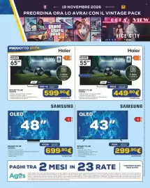 Volantino Euronics Pagina 11: Samsung SMART TV 4K QE43Q7F €299,90, Samsung SMART TV 4K QE48S90F €699,90