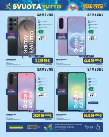 Volantino Euronics Pagina 2: SAMSUNG SMARTPHONE GALAXY A37 €329,90, SAMSUNG GALAXY A57 €449,90