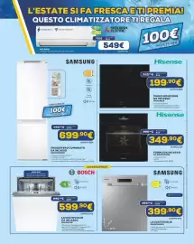 Volantino Euronics Pagina 23: BOSCH LAVASTOVIIGLIE DA INCASSO SMV4EVX11E €599,90, Forno da incasso Hisense €349,90