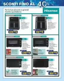 Volantino Euronics Pagina 33: Fornetto elettrico HOM30M Hisense €109,90, Fornetto elettrico Hisense HOM45M €139,90