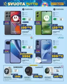 Volantino Euronics Pagina 4: Motorola moto g06 €129,90, GARMIN SMARTWATCH INSTINCT E 45mm €179,90