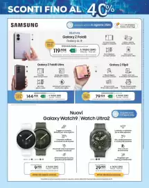 Volantino Euronics Pagina 5: Samsung Galaxy Z Fold8 €119,90, Galaxy Watch Ultra €29,90