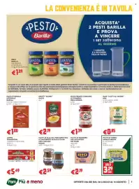 Volantino Pam Pagina 7: CARNE SIMMENTHAL €5,49, Filetti di Sgombro RIO mare €2,19