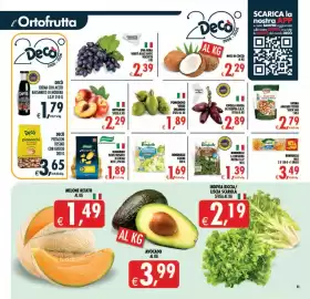 Volantino Gourmet Déco Pagina 11: INDIVIA RICCIA/LISCIA SCAROLA €2,19, Bonduelle Iceberg €1,69