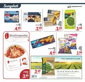 Volantino Gourmet Déco Pagina 16: Pizzoli Patasnella Ultraveloci/Air Fryer €1,99, Findus Bastoncini di Merluzzo €4,49