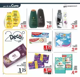 Volantino Gourmet Déco Pagina 18: Foxy Cotton €2,49, Colgate Dentifricio Linea Max/Total €1,79