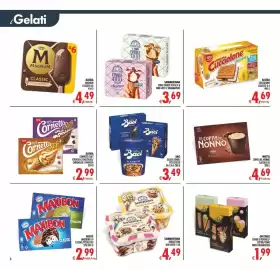 Volantino Gourmet Déco Pagina 2: Sammontana Sorbettiera Vari Gusti €4,49, Sammontana Cono Cinque Stelle €3,69
