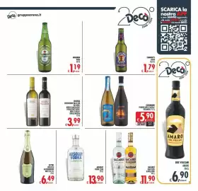 Volantino Gourmet Déco Pagina 5: Absolut Vodka Clear €13,90, CA'VAL PROSECCO VALDOBBIADENE BRUT D.O.C.G. €6,49