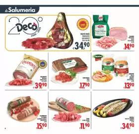 Volantino Gourmet Déco Pagina 8: AMADORI FESA DI TACCHINO ARROSTO/ PETTO DI POLLO €13,90, Christanell Speck affumicato €17,90
