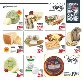 Volantino Gourmet Déco Pagina 9: PRÉSIDENT EMMENTAL FRANCESE €10,90, Parmigiano Reggiano €19,90