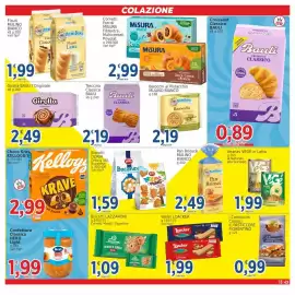 Volantino Market Ingross Pagina 13: Biscotti DORIA €1,59, Ananas VEGE €1,99