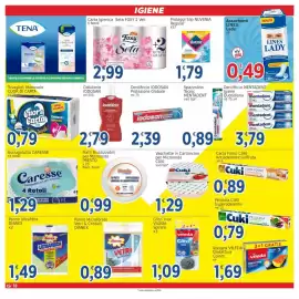 Volantino Market Ingross Pagina 18: Asciugatutto CARESSE €1,29, Carta Igienica Seta FOXY 2 Veli €2,99