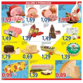 Volantino Market Ingross Pagina 6: Pecorino Nero di Sicilia BIOPEK €1,79, Provolone Dolce AURICCHIO €1,39