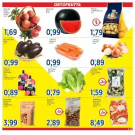 Volantino Market Ingross Pagina 9: LATTUGA Romana €0,79, MELANZANE Nere €0,99