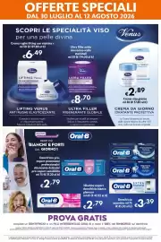 Volantino Eurospesa Pagina 11: Venus Crema da Giorno Idratante Protettiva €2,89, Oral-B Dentifricio €3,39