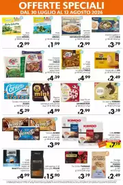 Volantino Eurospesa Pagina 4: Cordon bleu AIA €2,49, Ice cream FERRERO Raffaello/Rocher €3,19