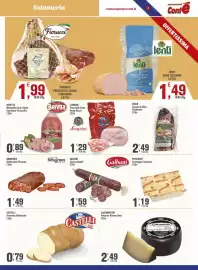 Volantino Conté Supermercati Pagina 3: Prosciutto Cotto Parigi Rosso Leoncini €1,29, Bongenus Schiacciata Piccante €1,49