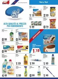 Volantino Conté Supermercati Pagina 6: NOI&VOI Dolcificante €0,90, Carta Forno NOI&VOI €0,99