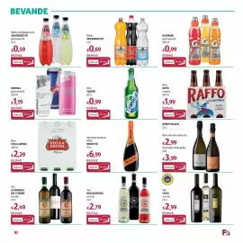 Volantino Futura Supermercati Pagina 10: Spumante prosecco DOCG Mionetto €6,99, Bibite Zero/Allegra zero SAN BENEDETTO €0,59