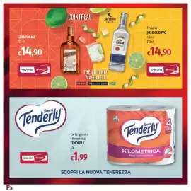Volantino Futura Supermercati Pagina 36: Cointreau €14,90, Carta igienica kilometrica Tenderly €1,99