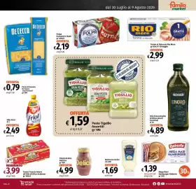 Volantino Famila Market Pagina 10: Maionese Heinz €1,69, Mega Maxi Hamburger Roberto €1,39