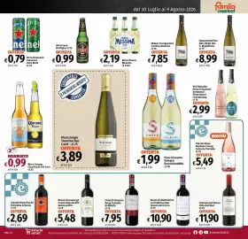 Volantino Famila Market Pagina 14: Rosso di Montalcino La Poderina Doc Tenute del Cerro €10,90, Vino Frizzante Solegro €1,99