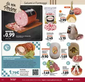 Volantino Famila Market Pagina 6: Culatta dell'Emilia La Badia €3,19, Salame Casereccio Valtiberino €1,49