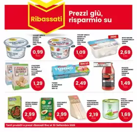 Volantino Interspar Pagina 33: Despar Premium Passata di Pomodoro Marzanino €1,49, Tonno al naturale Despar €2,49