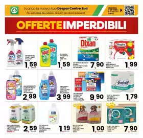 Volantino Interspar Pagina 5: Detersivo liquido Coccolino €3,99, Pampers Mutandino €9,90