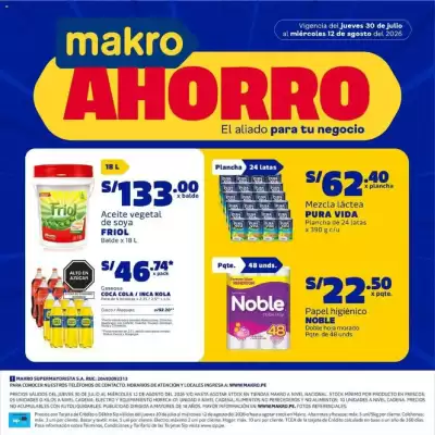 Catálogo Makro (válido hasta 12-08)