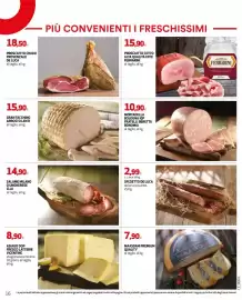 Volantino Ipercoop Pagina 16: GRAN TACCHINO ARROSTO LENTI €15,90, Mortadella Bologna IGP Fratelli Beretta Bonomia €10,90