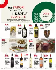 Volantino Ipercoop Pagina 18: OLIO EXTRA VERGINE DI OLIVA L'ITALICO DENTAMARO €6,99