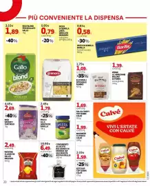 Volantino Ipercoop Pagina 20: PENNE LE VENEZIANE MOLINO DI FERRO senza glutine €1,39