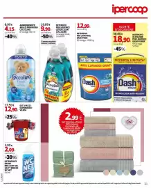 Volantino Ipercoop Pagina 31: SET 3 PEZZI SUPERMOCIO VILEDA €12,90, Ammorbidente Aria di Primavera Coccolino €4,15