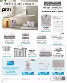 Volantino Ipercoop Pagina 42: TAPPETO BAGNO GRIGIO PERLA €4,90, VESTA VASSOIO PORTA LAVETTE €9,90