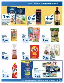 Volantino Sigma Pagina 13: Dolfin Polaretti €1,79, Agridè Olio Extravergine di oliva Olivetta €4,99