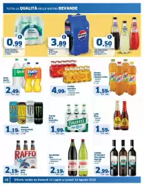 Volantino Sigma Pagina 16: Crodino Aperitivo classico €4,99, Tourtel Birra Analcolica €1,99