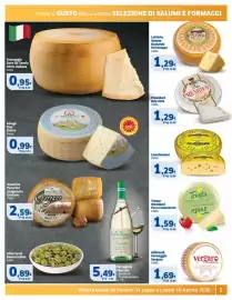 Volantino Sigma Pagina 5: Formaggio Duro Da Tavola 100% Italiano €0,95, Trenta Westland Poco Colesterolo €1,59