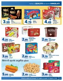 Volantino Sigma Pagina 9: Nestle' Pirulo Fruit Joy €2,89, Algida Calippo - cola - supermix €3,99