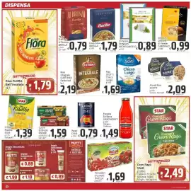 Volantino Paghi Poco Pagina 12: Pomodori a Cubetti DIVELLA €1,69, Riso Integrale CURTIRISO €2,19