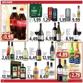 Volantino Paghi Poco Pagina 16: Vino Chianti MELINI DOCG €4,49, Vino Etna DOC NICOSIA Lenza di Munti €8,99