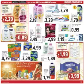 Volantino Paghi Poco Pagina 17: Balsamo, Shampoo Ultra Dolce GARNIER €2,29, Assorbenti LINES Idea €0,79