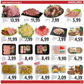 Volantino Paghi Poco Pagina 3: Spiedini Rustici con Pollo AVIMECC €8,49, Cotoletta Panata di SUINO €7,99