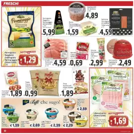 Volantino Paghi Poco Pagina 6: Guanciale a Cubetti BERETTA €1,89, Pasta Fresca MAFFEI €0,99