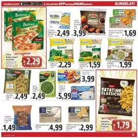 Volantino Paghi Poco Pagina 9: Spinaci Foglia Più OROGEL €2,29, Alette di Pollo Durango AIA €3,99
