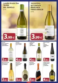 Volantino Docks Cash&Carry Pagina 12: Spumante Prosecco Doc Millesimato Selli €3,39, Langhe Arneis Doc TERRE DEL BAROLO €3,99