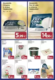 Volantino Docks Cash&Carry Pagina 20: Mozzarelle Cilieginе in Acqua TAMBURRO €5,99, Tomini del Boscaiolo LONGO €9,99