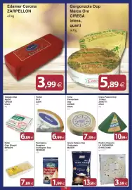 Volantino Docks Cash&Carry Pagina 21: Edamer Corona €3,99, Taleggio Dop Alpino CIRESA intero €6,89